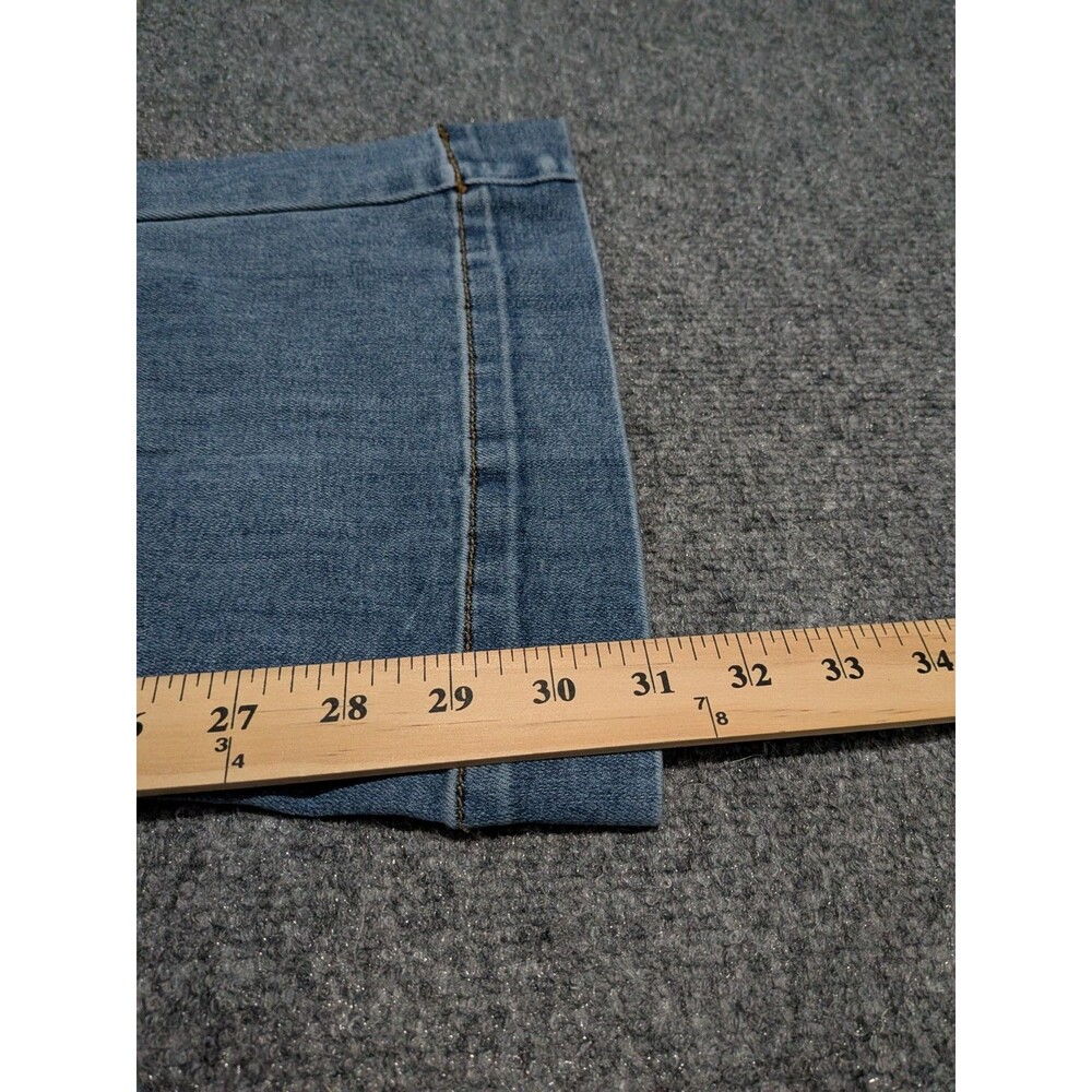Judy Blue Trouser Flare Jeans Womens 7/28 Denim - Picture 5 of 9